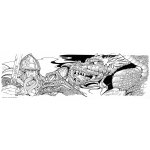 Beowulf and the Dragon